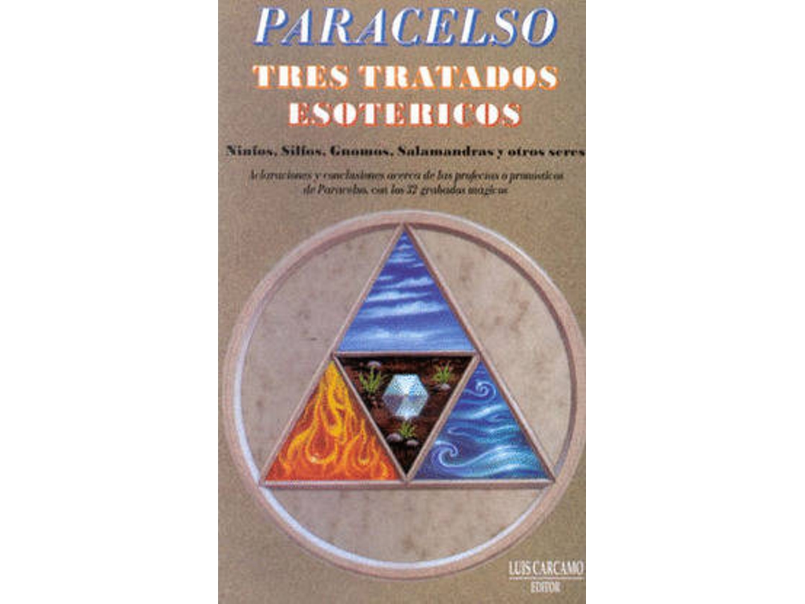 Libro Tres Tratados Esotericos de Paracelso (Español)