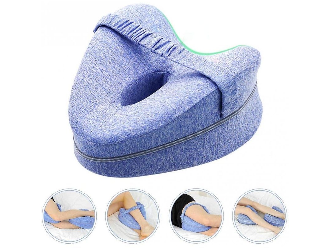 2026-almohada Para Rodillas Ergonómica Con Espuma De Memoria Lavable Para Sueño Cómodo Y Alivio De Dolores
