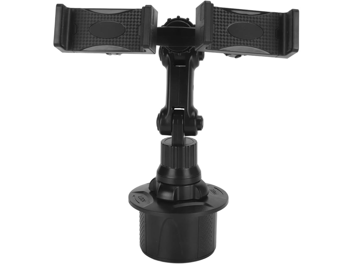 Soporte Para Teléfono De Coche Con Portavasos Y Rotación De 360 Grados.
