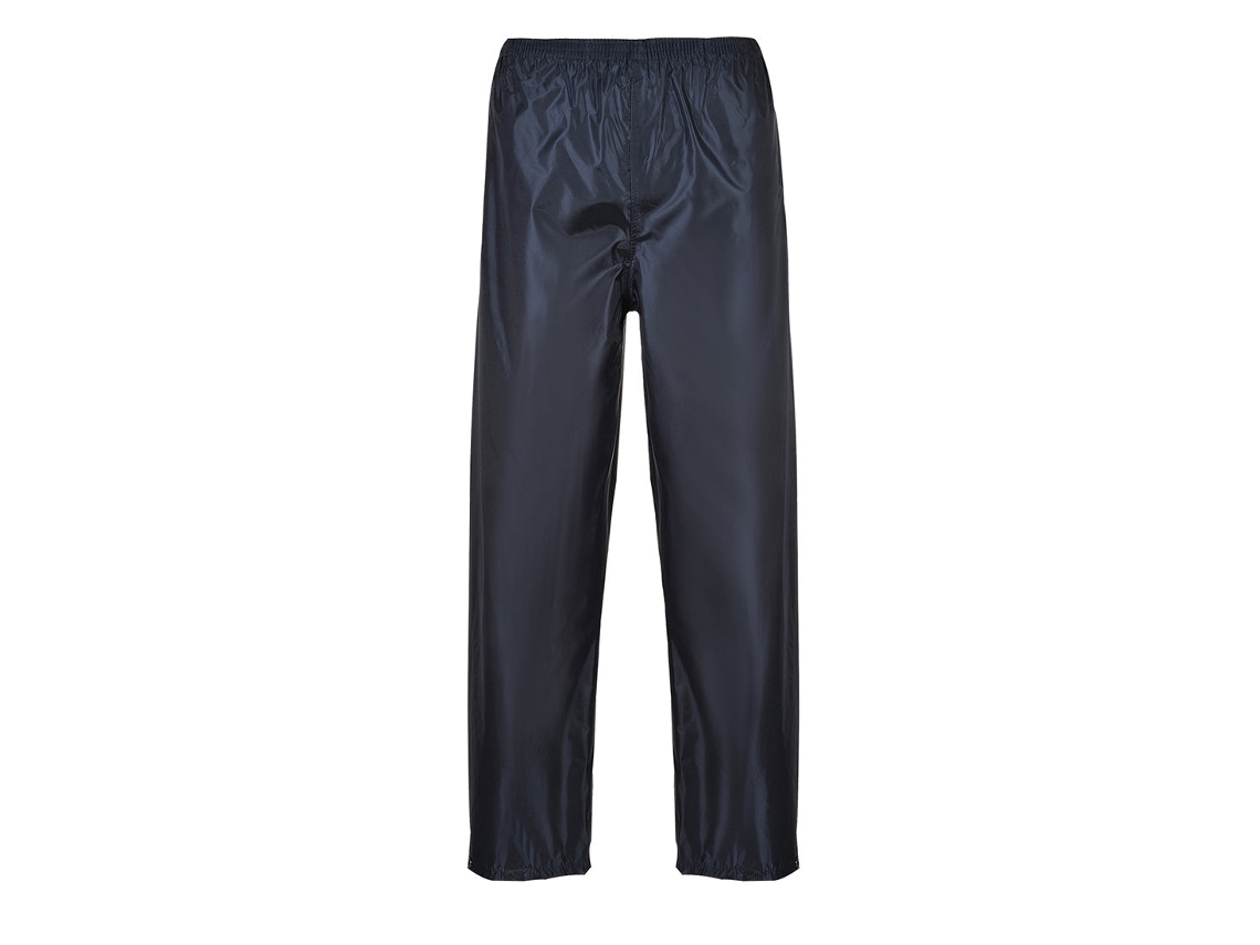 Pantalones De Lluvia Classic Para Hombre Y Mujer Negro / Xxl