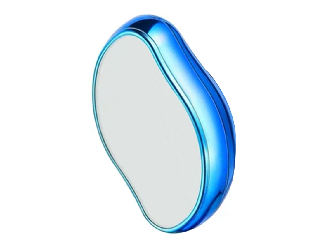 Borrador De Pelo Nano Cristal Exfoliante Depilador Herramienta Belleza Hogar Para Hombres Mujeres Azul