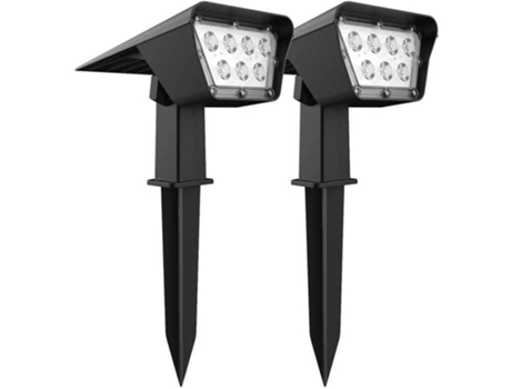 Proyector Solar LUMI JARDIN (Negro - Plástico - 16.4x11.x31.50)