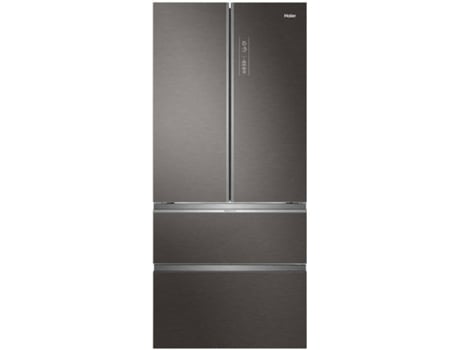 Frigorífico Americano HAIER HB18FGSAAA (No Frost - 190 cm - 508 L - Inox)