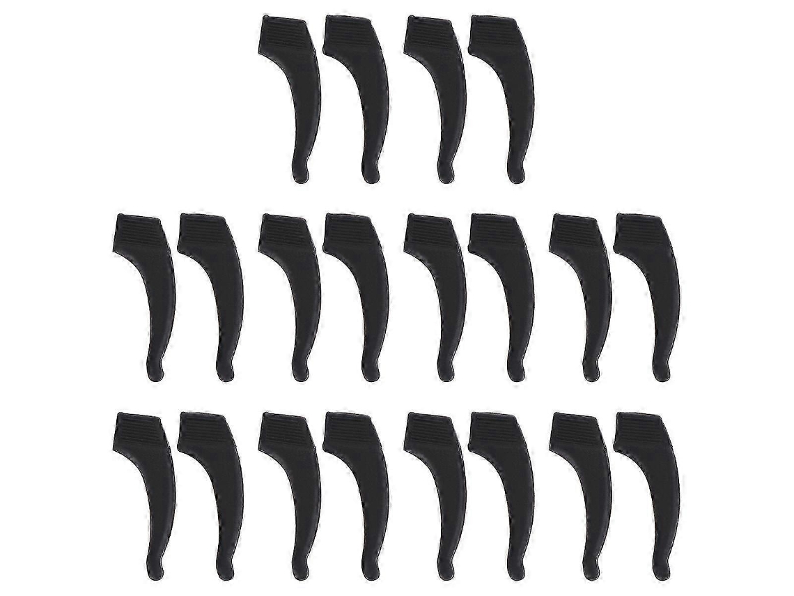 10 pares de soportes antideslizantes para gafas, agarres para gafas, ganchos de silicona para las orejas, piezas para gafas Rosewell