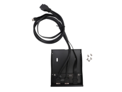 Panel Frontal Con Bahía Para Disquetera De 3,5 Pulgadas, Usb-a De 5 Gbps Y Usb-c De 20 Gbps Para Pc.