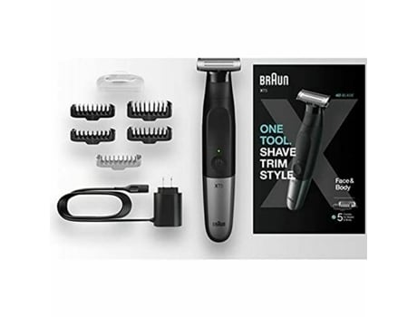 Afeitadora BRAUN Xt5100 Negra Negro/Plata Batería