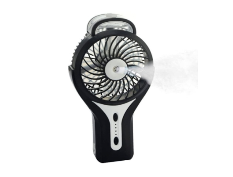 Mini ventilador de nebulización USB portátil con humidificador de niebla de enfriamiento personal recargable Mini ventilador de enfriamiento de BIS...