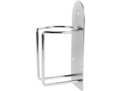 Soporte Mural Pour Rasoirs Y Recortadoras En Acero Inoxidable Plateado, Porte-outils De Coiffure