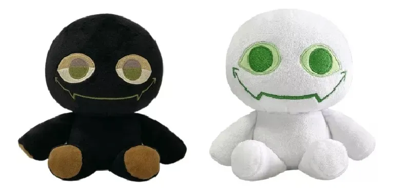 2 piezas de juego Slap Battles Bob pequeño peluche periférico Blackvayotoy