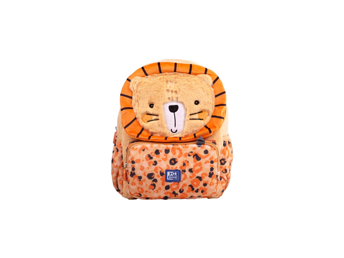 OXFORD Mochila Infantil Animal León 8 5 L Naranja