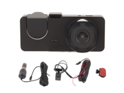 Cámara de salpicadero profesional con pantalla IPS HD de 2,0 pulgadas, 1080P, detección de movimiento inteligente, monitoreo de estacionamiento, grabadora de 3 lentes para coche A2