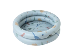 Ats-piscina Hinchable Para Niños Redonda Multifuncional Fence Segura Pvc Anti-fugas Para Interior Exterior Azul