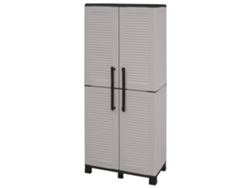 Armario Alto 169x68x37 cm ARTPLAST FAMILY en color Gris Claro