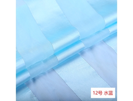 Fabrics De Seda Con Rayas De Satén Para Camisas Sociales (Chocolate - 1 Metro - 110 Cm)