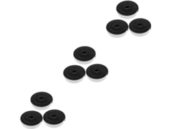 Juego De 3 Burletes Negros Para Puertas Y Ventanas - Aislamiento Acústico