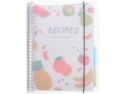 Planificador De Recetas Caseras, Planificador De Recetas Diy Con Páginas Reemplazables, Tamaño A5