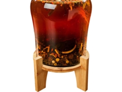 Soporte para dispensador de bebidas, accesorio de cocina de madera con patas, base para dispensador Vayotoy
