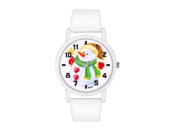 Reloj De Pulsera Analógico De Cuarzo Para Mujer Zhoulianfa Con Esfera Redonda Blanca.