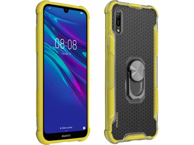 Carcasa Huawei Y6 2019 AVIZAR Bumper Amarillo