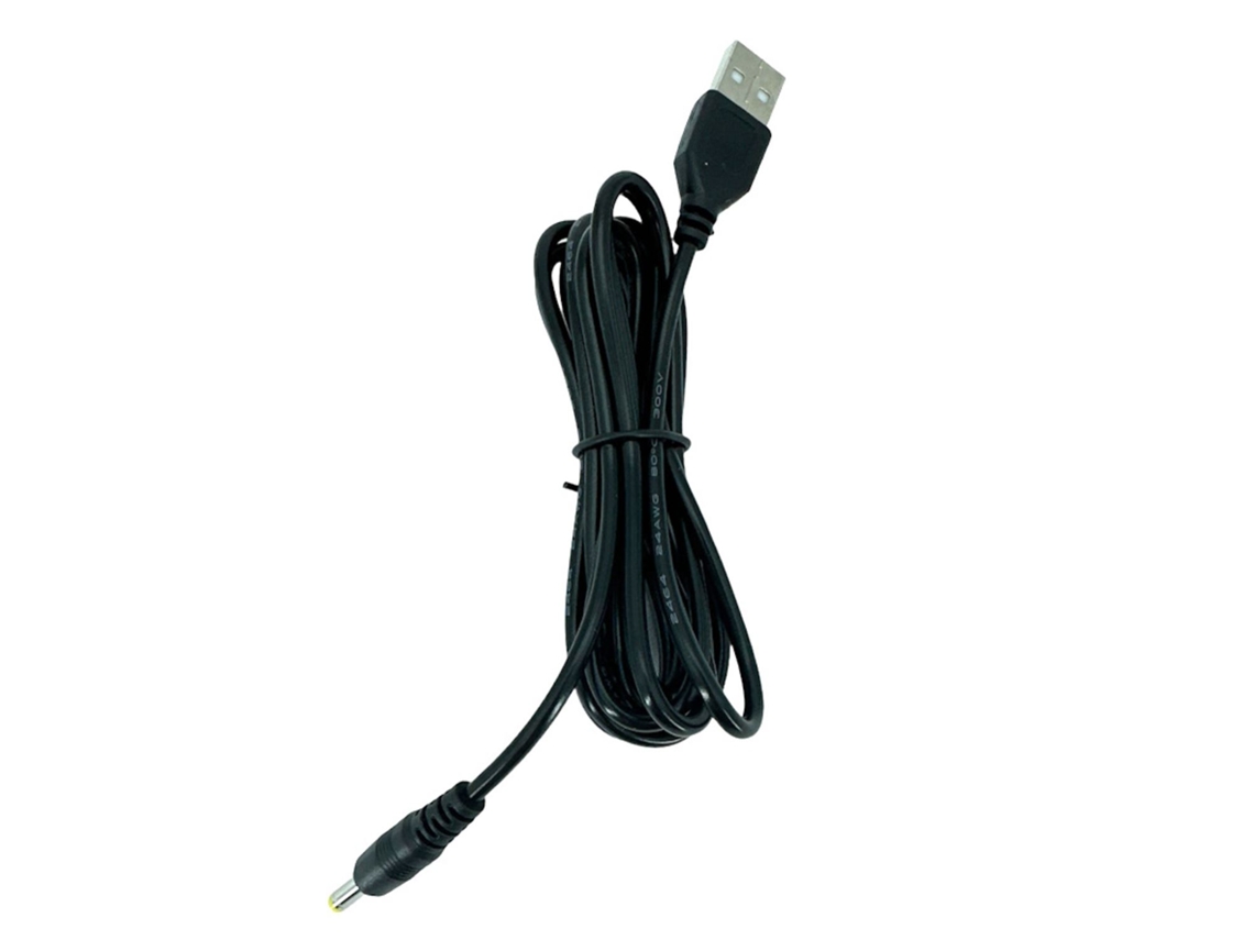 ILIKE S12 Universal 3D Versión 5V Pluma de impresión USB Cable de alimentación de 2M para cualquier cargador de enchufe USB