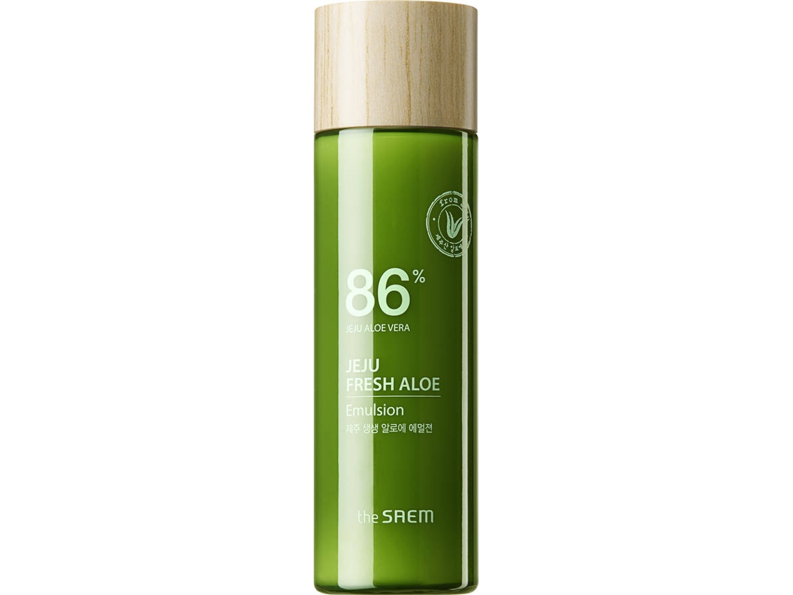 Emulsión Facial THE SAEM Jeju Fresh Aloe Emulsion 86% (155 ml)