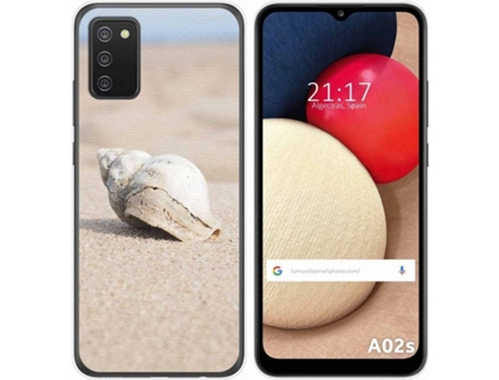 Carcasa Samsung Galaxy A02s TUMUNDOSMARTPHONE Concha Multicolor
