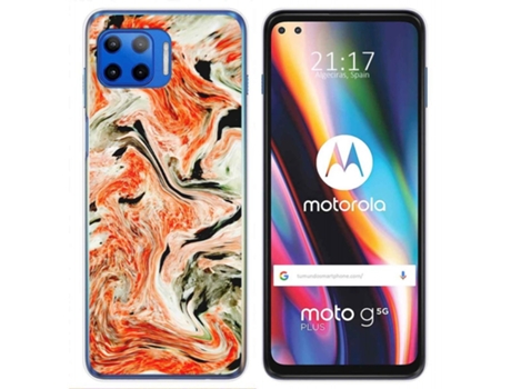 Carcasa Motorola Moto G 5G Plus TUMUNDOSMARTPHONE Dibujos Multicolor