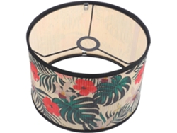 Lámpara Colgante De Bambú Estampada De Estilo Vintage, Estilo Rústico Para El Hogar, Hotel Y Oficina.