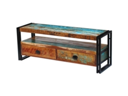 Mueble de Armario Tv en Madera Reciclada Maciza