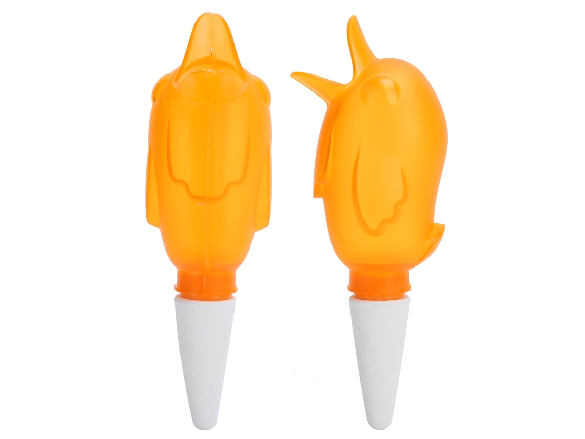 Unidades De Estacas De Riego Automático Por Goteo Para Sistema De Riego De Jardín, Color Naranja.
