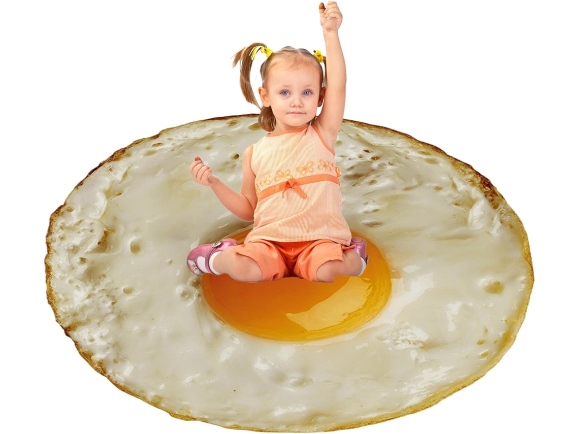 Suave Manta Divertida Con Forma De Pizza: