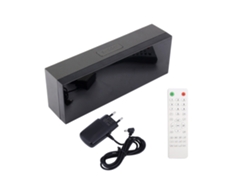 MEOIRUERY Reloj Digital LED con Alarma, Control Remoto, Temporizador Snooze y Termómetro, 100-240V, Enchufe UE