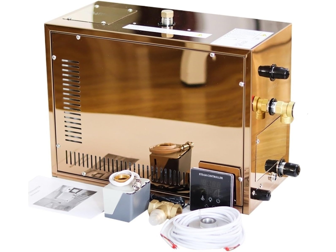 Calentador Eléctrico Para Sauna, Generador De Vapor Automático De Acero Inoxidable De 9 Kw, Máquina Para Baño.
