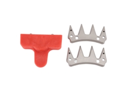 Cuchillas De Repuesto Para Tijeras De Esquilar Ovejas, 4 Dientes, Acero Inoxidable, Para Alpacas Y Cabras.