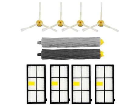 Accesorio Aspiradoras Universal Compatibilidad 10Uds IROBOT Roomba 800 900 Serie 850 860 861 866 870 880 890 960 Desde