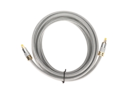 Cable De Fibra Óptica Digital De 8 M Chapado En Oro De 24 Quilates Para Dvd, Cd, Tv, Amplificador, Ps Ii Y Ps Iii.