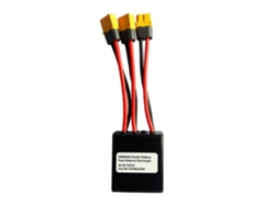 Convertidor De Descarga Doble Con Conector Para Bicicleta Eléctrica, Adaptador De Batería Doble De 20 V-72 V Y 20 A