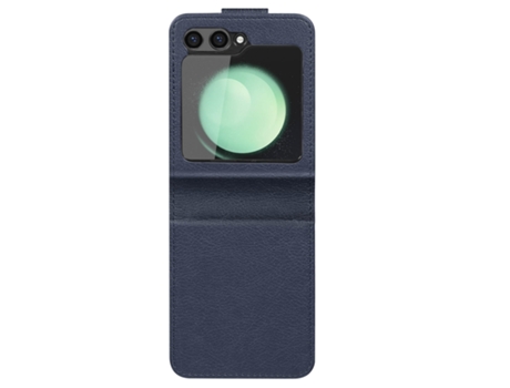 Funda Folio para Samsung Galaxy Z Flip 5 AVIZAR Piel Azul