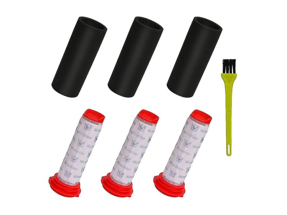 Kit De Filtros Para Bosch Athlet: 3 Filtros Principales + 3 Filtros De Espuma Con Cepillo De Limpieza.