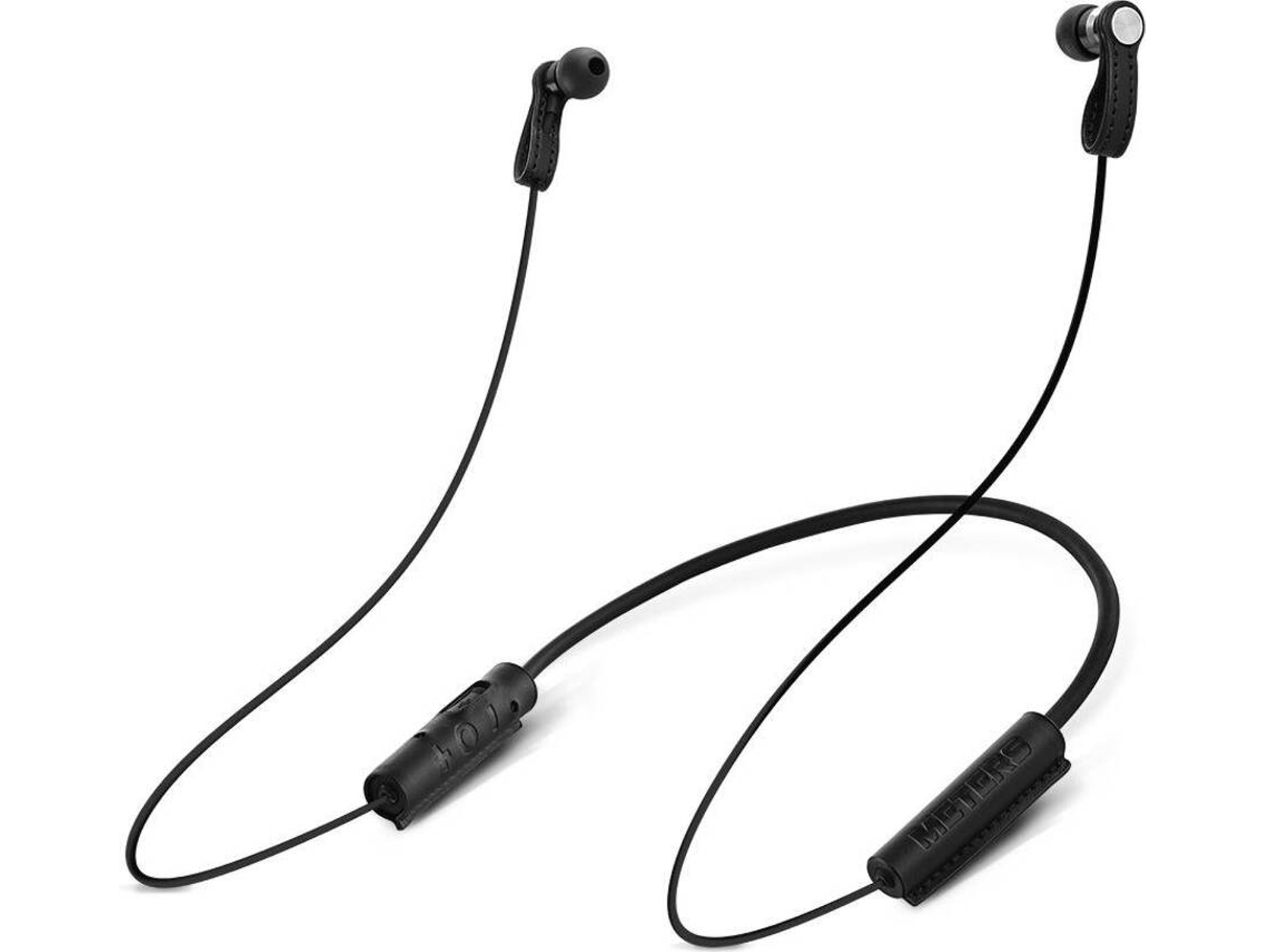 Auriculares Bluetooth METERS Magnetic (In Ear - Micrófono - Negro)