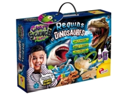 Kit de ciencia de Lisciani Ciencia loca Tiburones Dinosaurios Slime y huevos para excavar Depredadores fascinantes Lisciani Giochi