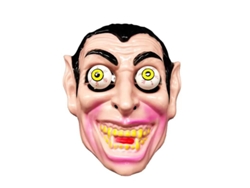 Dan26-propia Cara De Cosplay De Halloween Terrorífica De Plástico Suave Portátil Con Pelo Para Carnaval Fiesta Temática Halloween