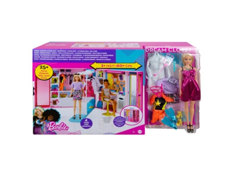 Muñeca fashion BARBIE Closet (3 anos)
