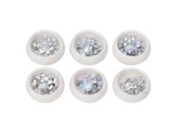 Cajas De Diamantes De Imitación Para Decoración De Uñas En Casa O En Salones De Belleza, Purpurina Portátil, Decoración Brillante Con Diamantes De Imitación Para Decoración De Uñas.
