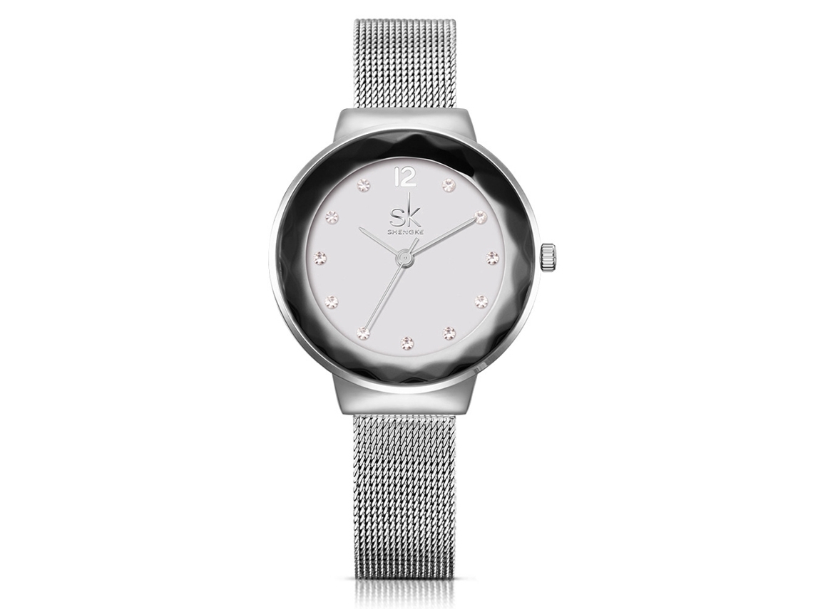 Reloj De Pulsera De Cuarzo Para Mujer Zhoulianfa Con Correa De Cuero Sintético (morado)