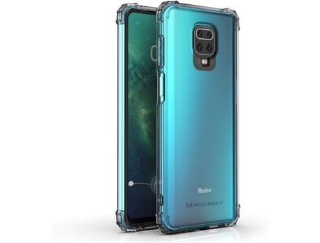 Carcasa Xiaomi Redmi Note 9 Pro LMOBILE Anti Shock Transparente