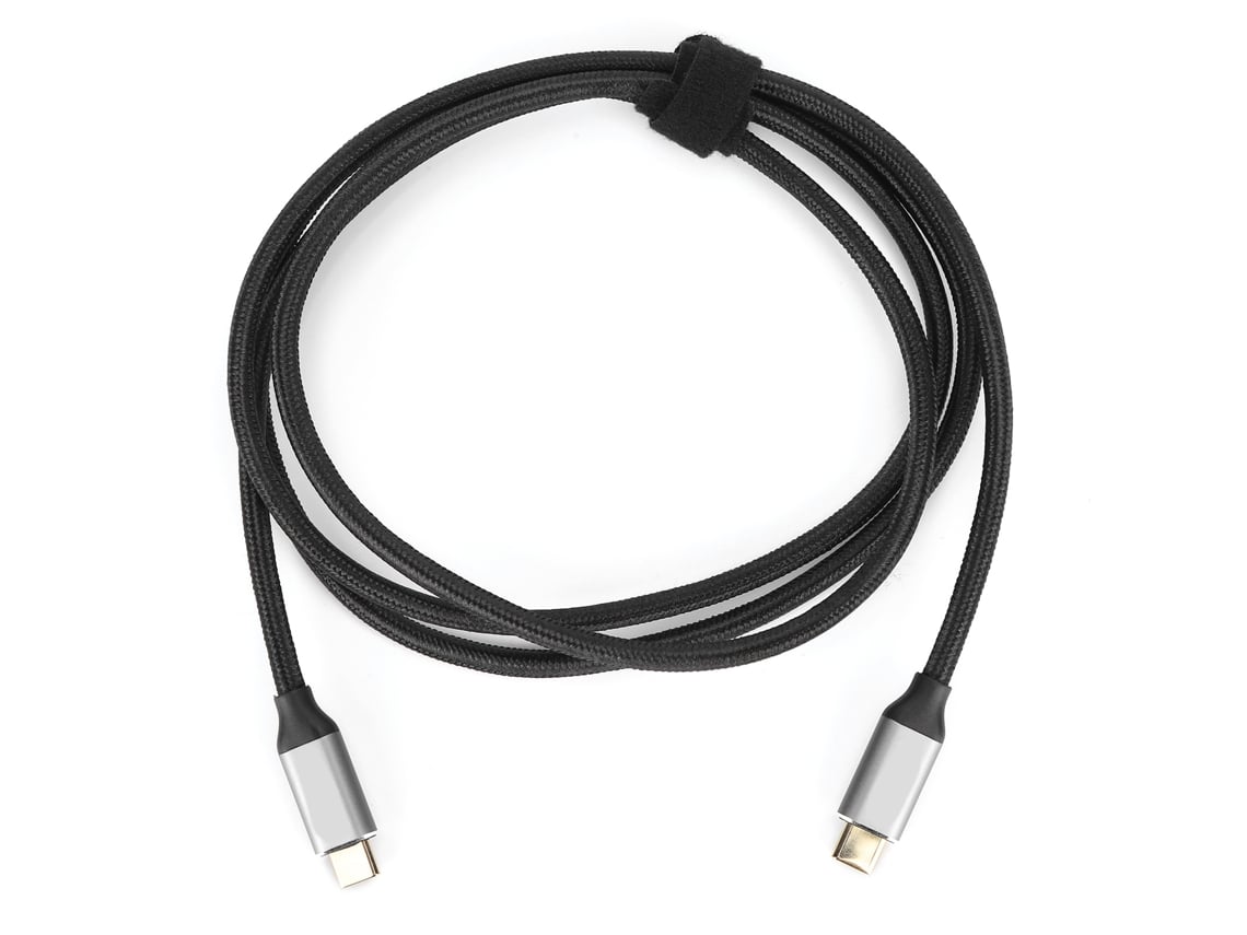 Cable Dual Type-c Usb3.1 Pd 100w 5a Para Carga Rápida Y Transmisión De Datos