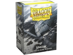 Otros Juegos ARCANE TINMEN Dragon Shield Sleeves Dual Matte (100) Snow (Edad Minima: 6 años)