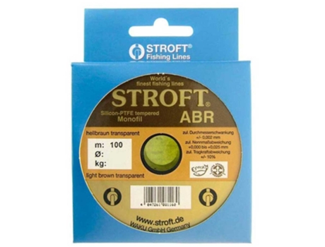 Monofilamento Abr 100 M Transparente 0.100 Mmstroft