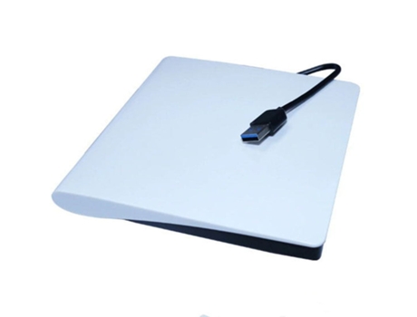 Drive Óptica Externa SLOWMOOSE Usb Portátil Blanco